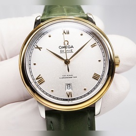 Серия Omega Seamaster - часы для пар. Подлинный дизайн, надписи н