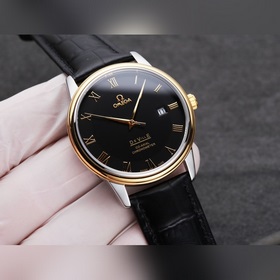 Omega De Ville для пар Корпус из нержавеющей стали 316L Ремешок： 