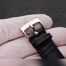 Omega De Ville для пар Корпус из нержавеющей стали 316L Ремешок： 