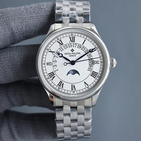 【Новинка】： Трехстрелочный дизайн Patek Philippe Тип ： Элитный муж