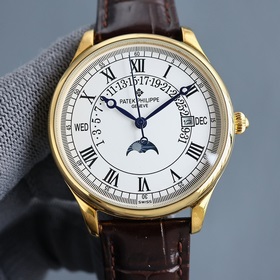 【Новинка】： Трехстрелочный дизайн Patek Philippe Тип ： Элитный муж