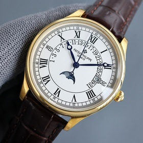 【Новинка】： Трехстрелочный дизайн Patek Philippe Тип ： Элитный муж