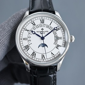 【Новинка】： Трехстрелочный дизайн Patek Philippe Тип ： Элитный муж