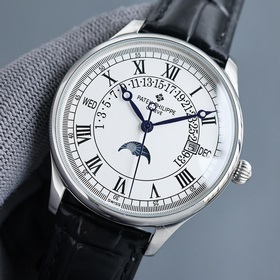【Новинка】： Трехстрелочный дизайн Patek Philippe Тип ： Элитный муж