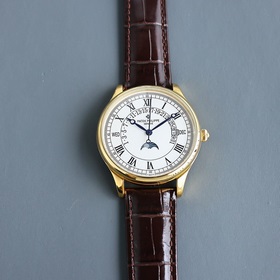 【Новинка】： Трехстрелочный дизайн Patek Philippe Тип ： Элитный муж