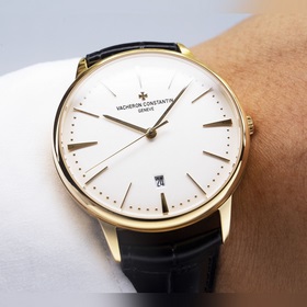 Часы Vacheron Constantin VC Heritage 85180 (три стрелки, прозрачн