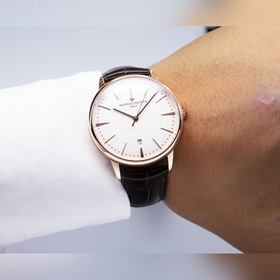 Часы Vacheron Constantin VC Heritage 85180 (три стрелки, прозрачн