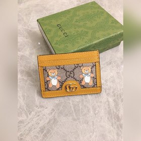 GUCCI KAI Kim Jong-in совместная серия «Медвежонок» Карточка-коше