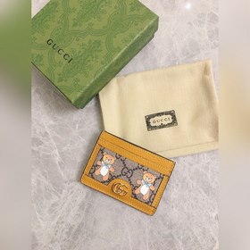 GUCCI KAI Kim Jong-in совместная серия «Медвежонок» Карточка-коше