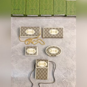 Кошелек Gucci 1955 с пряжкой виде конской уздечки «Маленькая раку