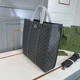 Оригинальное качество. Большая сумка для покупок из серии Gucci, 