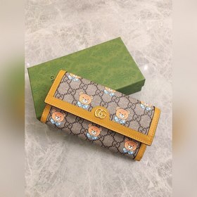 GUCCI KAI Кай Чон-ин совместная серия «Медвежонок» Длинный кошеле