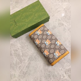 GUCCI KAI Кай Чон-ин совместная серия «Медвежонок» Длинный кошеле