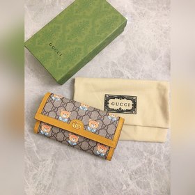 GUCCI KAI Кай Чон-ин совместная серия «Медвежонок» Длинный кошеле