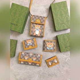 GUCCI KAI Кай Чон-ин совместная серия «Медвежонок» Длинный кошеле