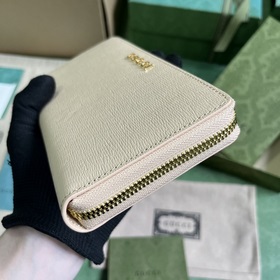 Длинный кошелек с логотипом Gucci, выполненным рукописным шрифтом
