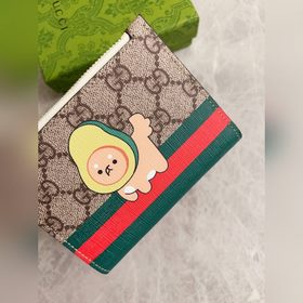 Новинка от Gucci! Многофункциональный кожаный кошелек с камуфляжн