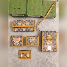 GUCCI KAI и Чон Ин совместная коллекция «Медвежонок» Короткий кош