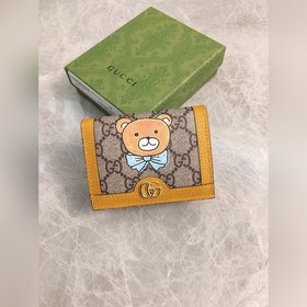GUCCI KAI и Чон Ин совместная серия коротких кошельков с медвежон