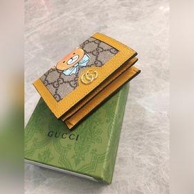 GUCCI KAI и Чон Ин совместная серия коротких кошельков с медвежон