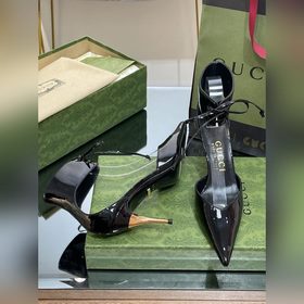 Gucci туфли на высоком каблуке, подборка 2024, новые модели с мет