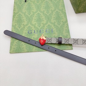 Новая модель от Gucci, 2 см, двусторонняя кожа теленка, ширина за