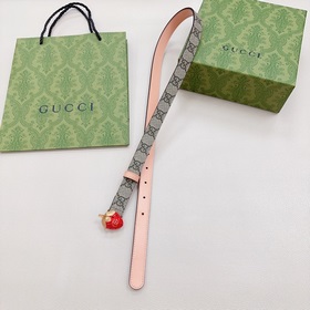Новая модель от Gucci, 2 см, двусторонняя кожа теленка, ширина за