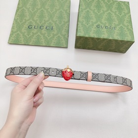 Новая модель от Gucci, 2 см, двусторонняя кожа теленка, ширина за