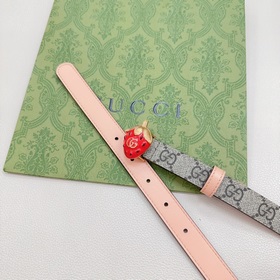 Новая модель от Gucci, 2 см, двусторонняя кожа теленка, ширина за