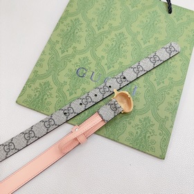 Новая модель от Gucci, 2 см, двусторонняя кожа теленка, ширина за
