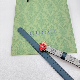 Новая модель от Gucci, 2 см, двусторонняя кожа теленка, ширина за