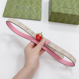 Новая модель от Gucci, 2 см, двусторонняя кожа теленка, ширина за