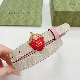 Новая модель от Gucci, 2 см, двусторонняя кожа теленка, ширина за