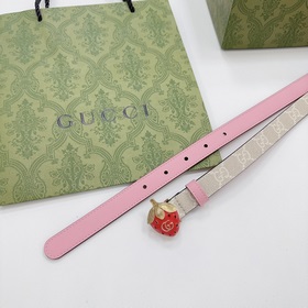 Новая модель от Gucci, 2 см, двусторонняя кожа теленка, ширина за