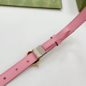 Новая модель от Gucci, 2 см, двусторонняя кожа теленка, ширина за