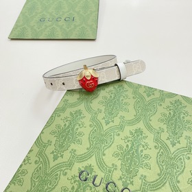 Новая модель от Gucci, 2 см, двусторонняя кожа теленка, ширина за