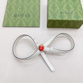 Новая модель от Gucci, 2 см, двусторонняя кожа теленка, ширина за