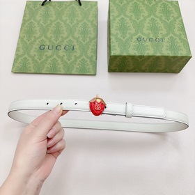 Новая модель от Gucci, 2 см, двусторонняя кожа теленка, ширина за