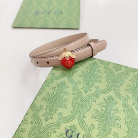 Новая модель от Gucci, 2 см, двусторонняя кожа теленка, ширина за
