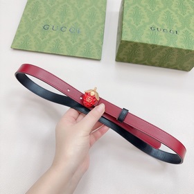 Новая модель от Gucci, 2 см, двусторонняя кожа теленка, ширина за