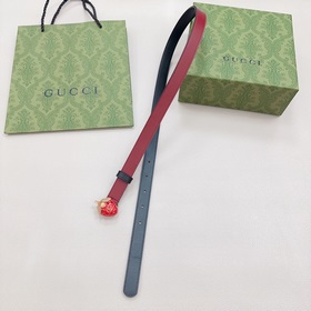 Новая модель от Gucci, 2 см, двусторонняя кожа теленка, ширина за