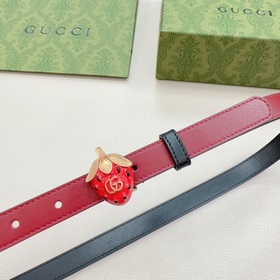 Новая модель от Gucci, 2 см, двусторонняя кожа теленка, ширина за