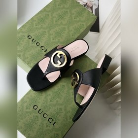 Черный Новая модель GUCCI Gucci Blondie серия с двойной пряжкой и