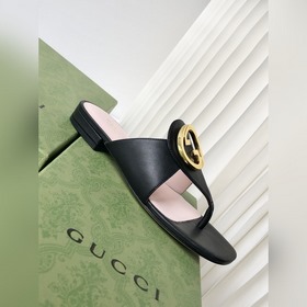 Черный Новая модель GUCCI Gucci Blondie серия с двойной пряжкой и