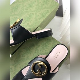 Черный Новая модель GUCCI Gucci Blondie серия с двойной пряжкой и