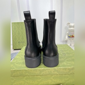 Gucci 2024 осень-зима, новейшие ботинки Martin, приобретенные в ф