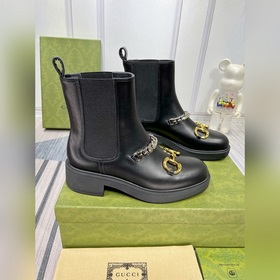 Gucci 2024 осень-зима, новейшие ботинки Martin, приобретенные в ф