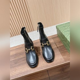 GUCCI Ботинки с застежкой-пряжкой Ботинки с боковой молнией, легк