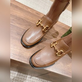 GUCCI Ботинки с застежкой-пряжкой Ботинки с боковой молнией, легк