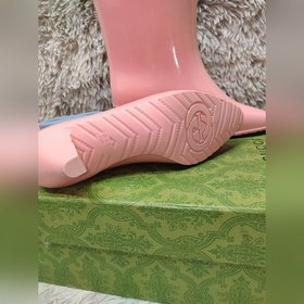 Gucci 2024 новые резиновые сапоги на низком каблуке, высококачест